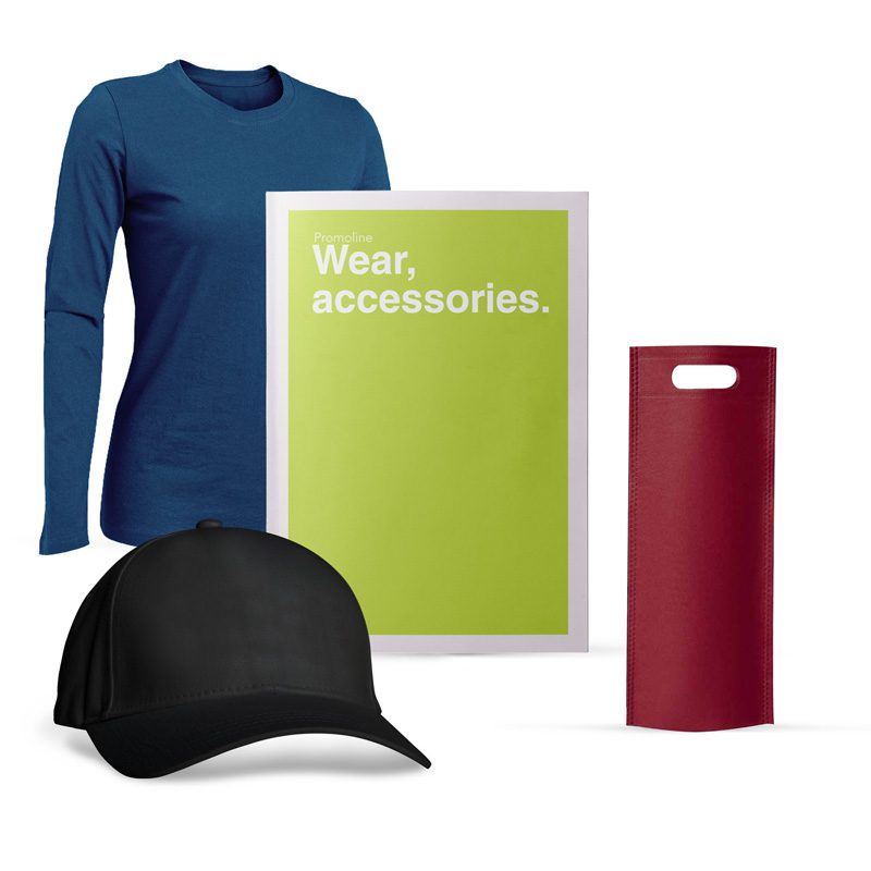 Cappellino, t-shirt, giacca, piumino, pantaloni, berretto personalizzati