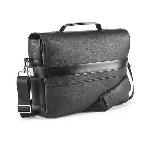 EMPIRE SUITCASE I. 14" Executive laptop briefcase in poly leather
